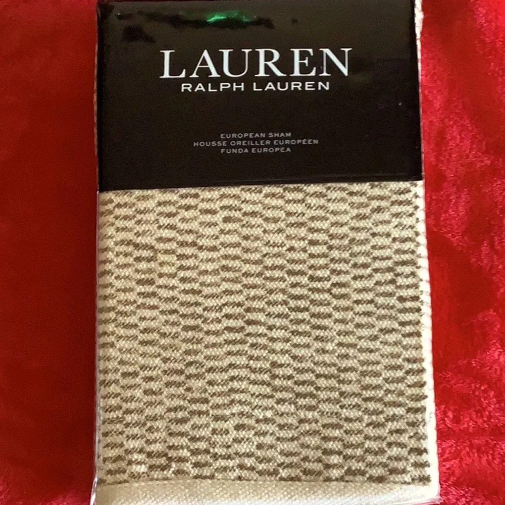 Ralph Lauren Isla Textured European Sham.